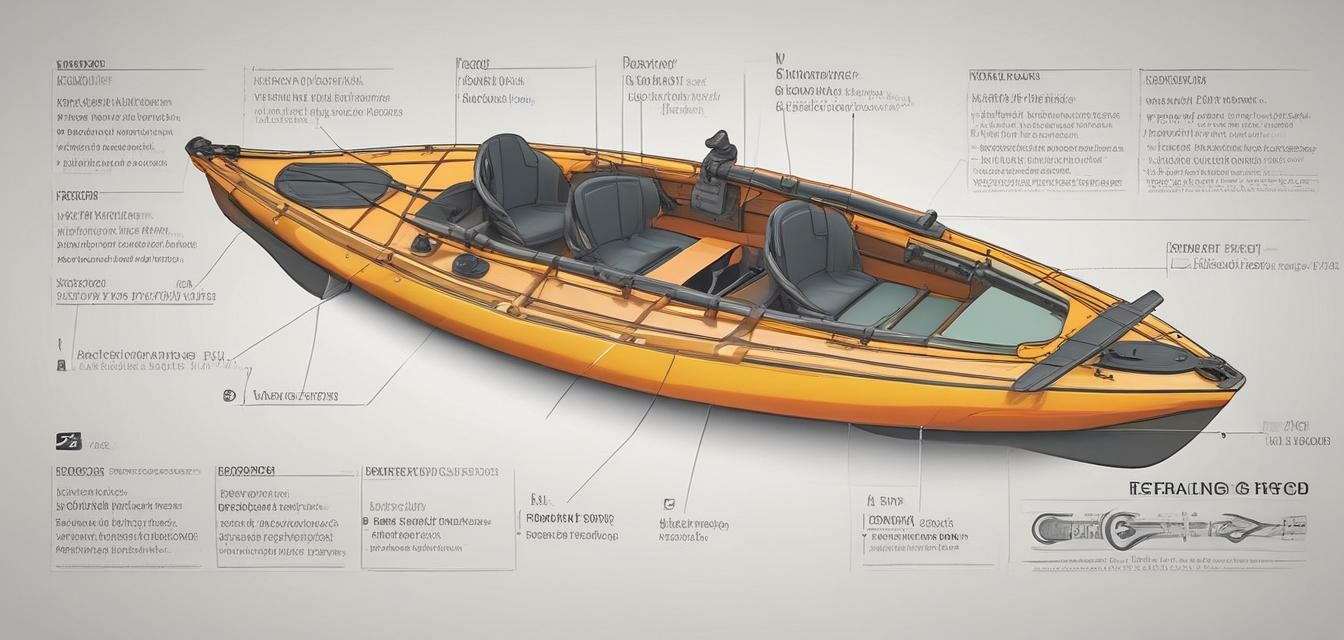 Recreational kayak features